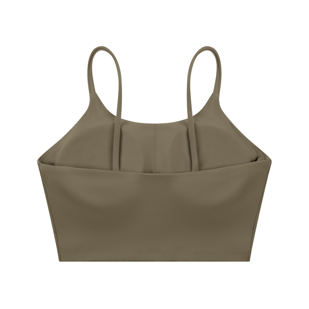 Women Spaghetti Strap Yoga Sports Bra