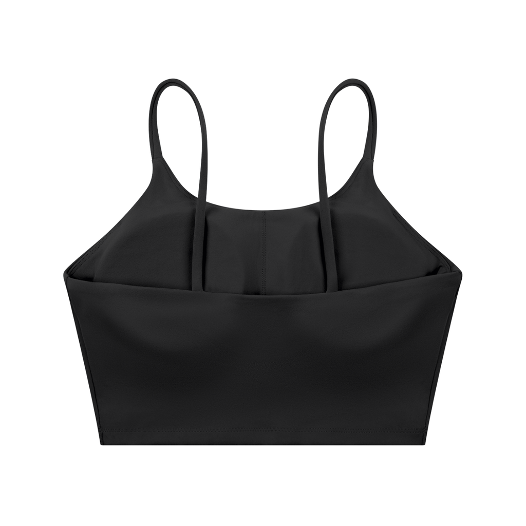 Women Spaghetti Strap Yoga Sports Bra