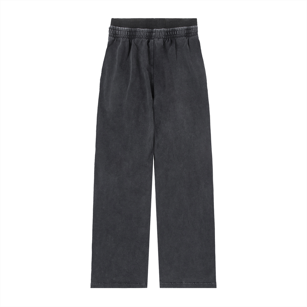 Women Vintage Washed Waist Pants