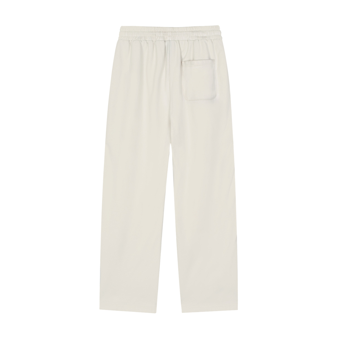 Men Reflection Striped Straight-Leg Sweatpants