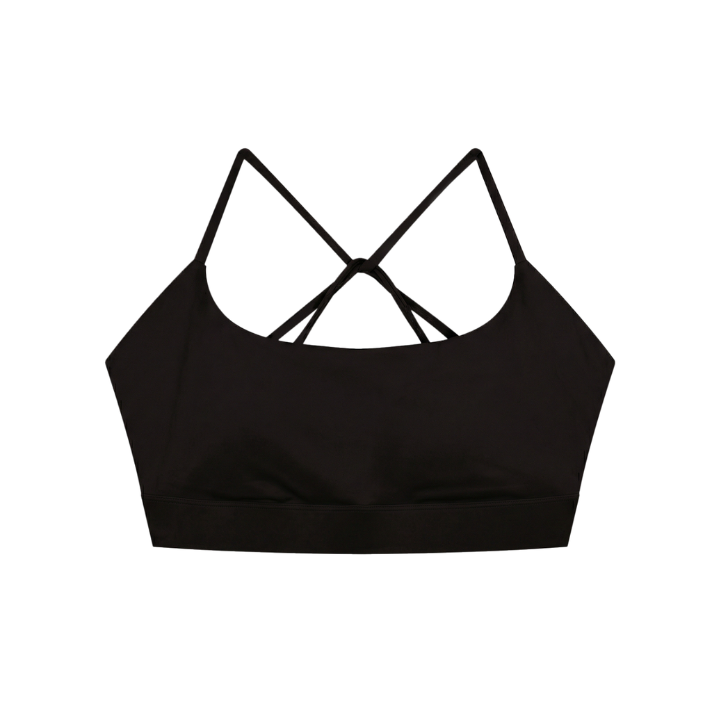 Women Strappy Criss Cross Yoga Sports Bra
