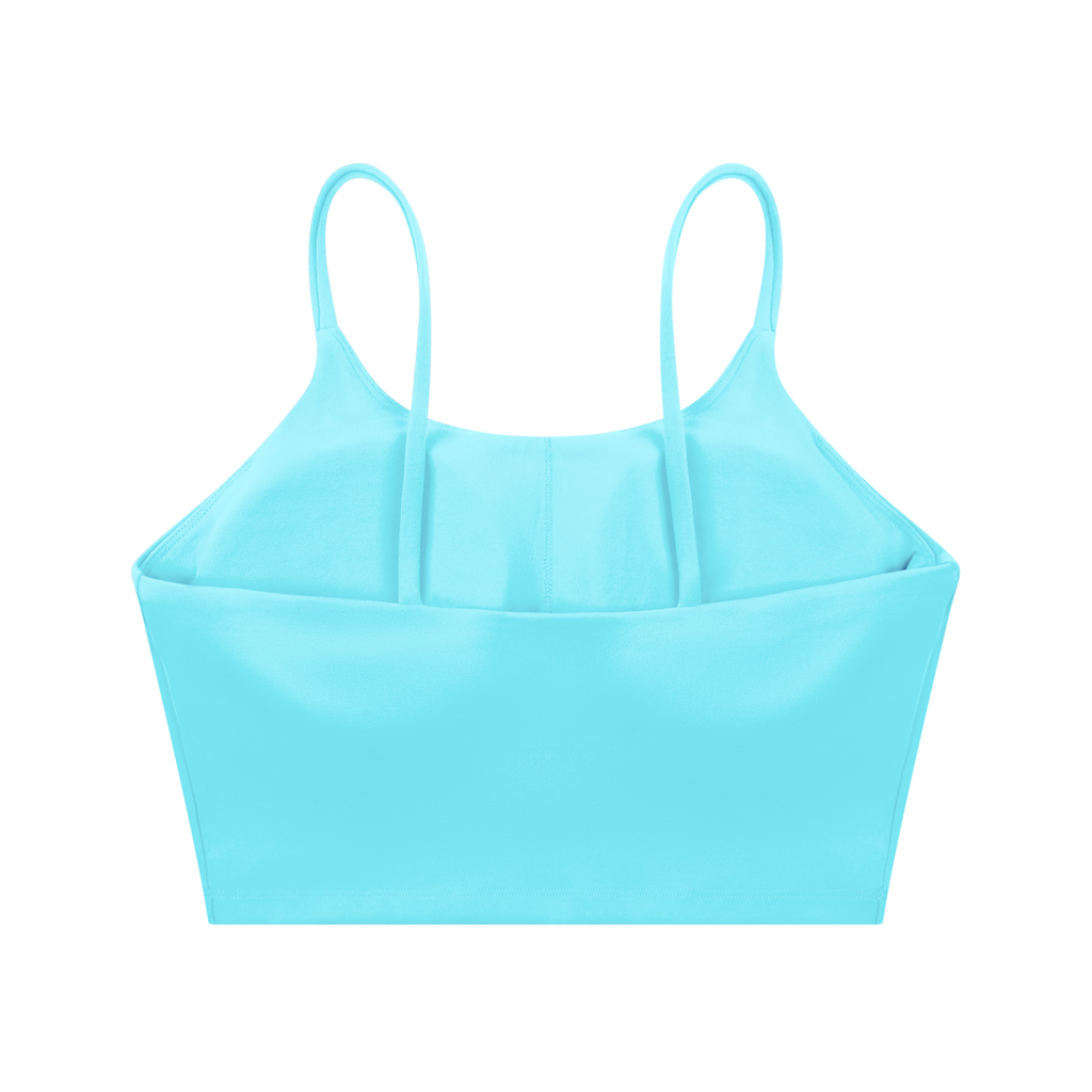 Women Spaghetti Strap Yoga Sports Bra