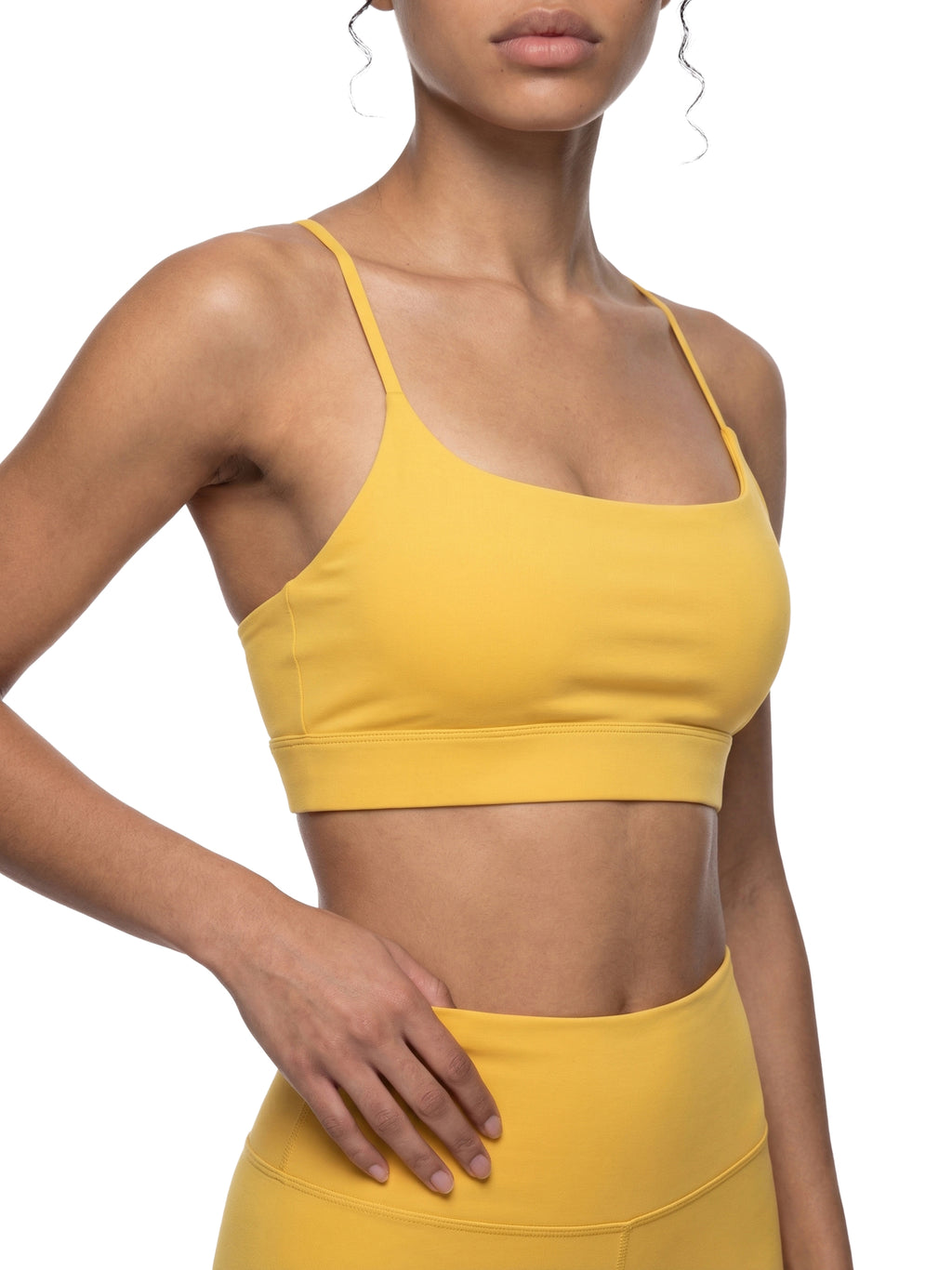 Women Strappy Criss Cross Yoga Sports Bra